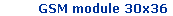 GSM module 30x36