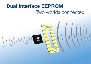 EEPROM with RFID transponder