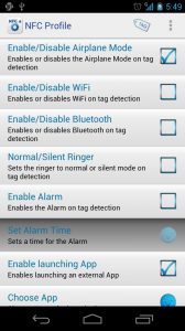Control your Android phone by NFC