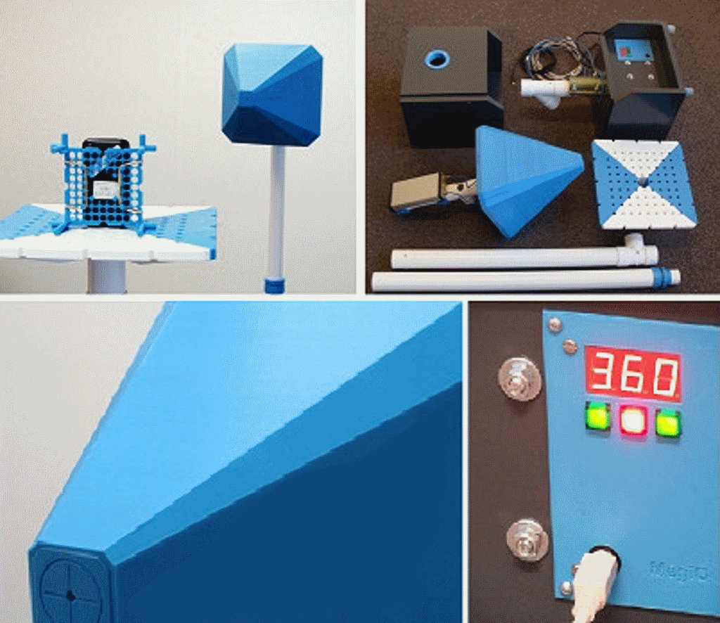 Antenna radiation pattern test system