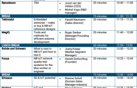 iot2Learn agenda