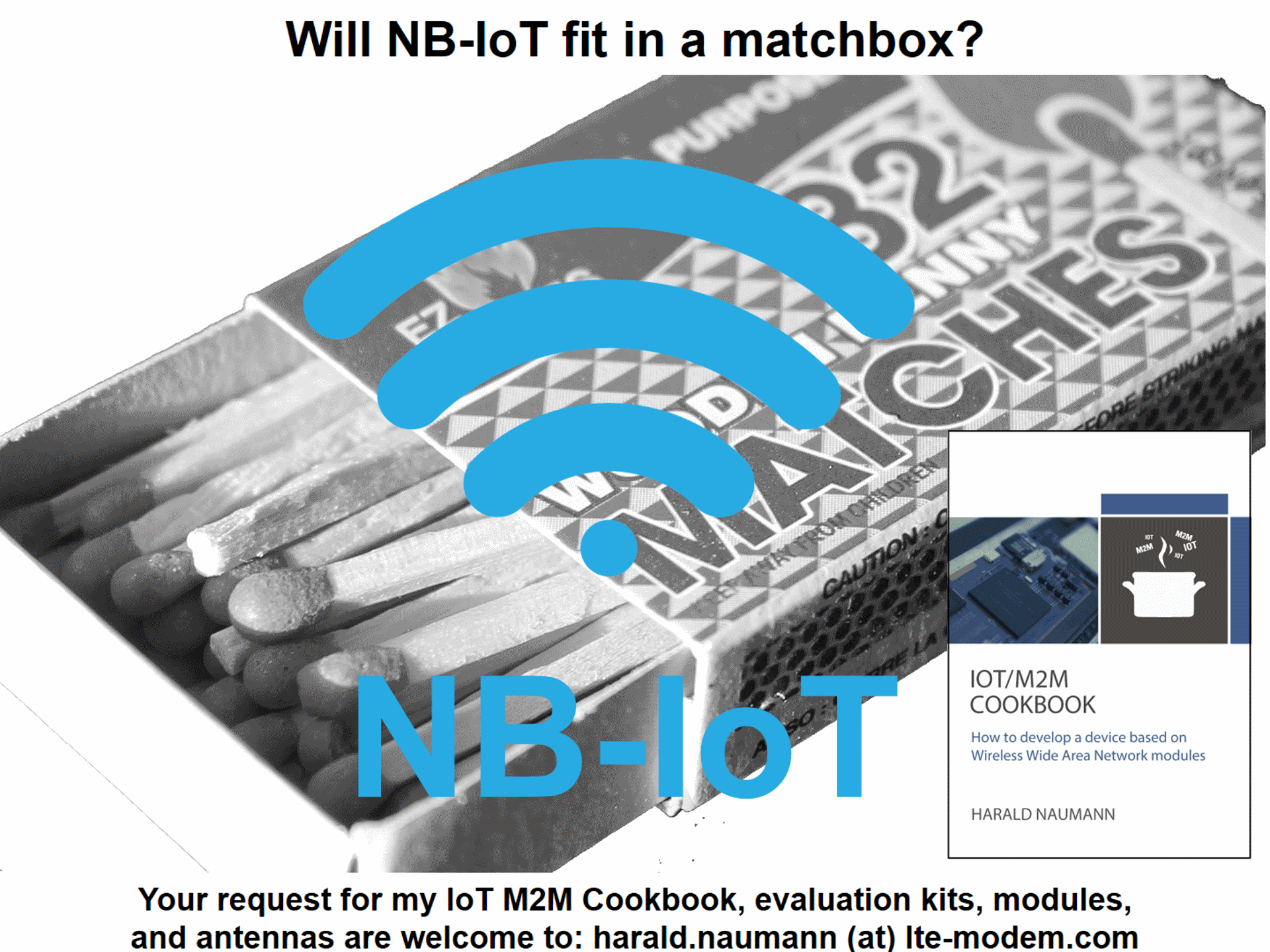 NB-IoT antenna design in a matchbox