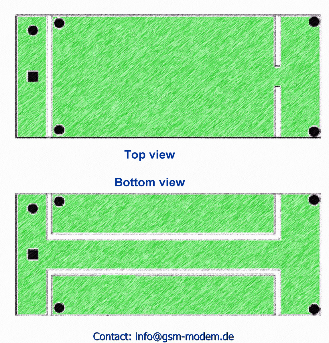 inverted F antennna GSM