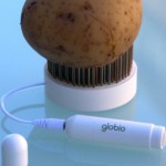 GLOBIO BLE beacon powered by German potato