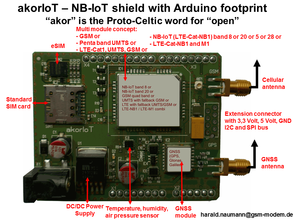 NB-IoT Shield Arduino