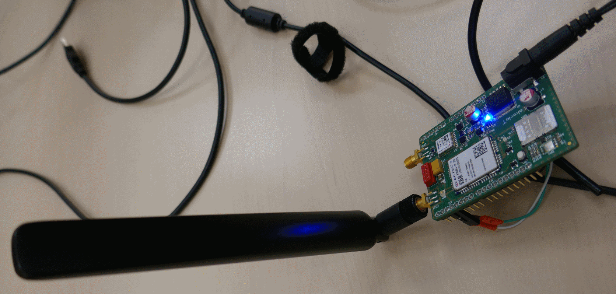 UDP/Ip on NB-IoT send by akorIoT radio adapter
