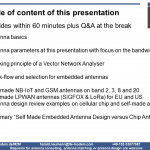 Self Made Embedded Antenna Designs versus Chip Antenna – ToC